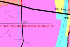 Bản đồ quy hoạch giao thông phường Hải Dương, TP Hải Phòng
