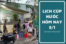Lịch cúp nước TP HCM ngày 5/1 và sáng ngày 6/1 rất nhiều khu vực nội thành và ngoại thành tạm ngưng cấp nước đến sáng