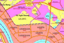 Bản đồ quy hoạch sử dụng đất xã Nghi Dương, TP Hải Phòng