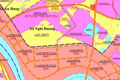 Bản đồ quy hoạch giao thông xã Nghi Dương, TP Hải Phòng