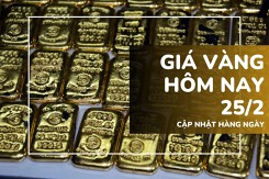 Giá vàng hôm nay 25/2: Vàng SJC và vàng nhẫn tăng 700.000 đồng/lượng trước ngày Thần Tài