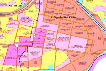 Bản đồ quy hoạch sử dụng đất xã Nguyễn Bỉnh Khiêm, TP Hải Phòng