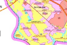 Bản đồ quy hoạch sử dụng đất xã Vĩnh Hải, TP Hải Phòng