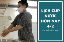 Lịch cúp nước TP HCM ngày 4/2 và sáng ngày 5/2 cúp nước kéo dài đến sáng tại nhiều phường trọng điểm