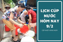 Lịch cúp nước TP HCM ngày 9/2 và sáng ngày 10/2 phường Tân Bình cúp nước kéo dài vào ngày đầu tuần