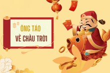 Top 20+ hình ảnh ông Táo cưỡi cá chép về trời đẹp và mới nhất 2026
