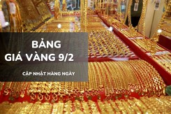 Bảng giá vàng hôm nay 9/2: Vàng SJC, nhẫn trơn và nữ trang tiếp tục leo cao