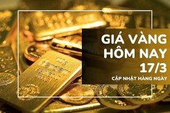 Giá vàng hôm nay 17/3: Vàng SJC, vàng nhẫn giảm nửa triệu đồng/lượng