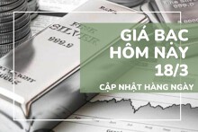 Giá bạc hôm nay 18/3 đảo chiều giảm, bạc DOJI và Ancarat cùng mất hơn 2 triệu đồng/kg