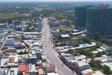 Trục kết nối Vành đai 2 TP HCM - Vành đai 3 TP HCM sau gần một năm thi công mở rộng