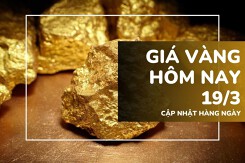 Giá vàng hôm nay 19/3: Vàng SJC và nhẫn trơn lao dốc, lùi về 178 triệu đồng/lượng