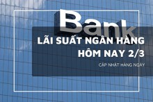 Lãi suất ngân hàng hôm nay 2/3, một ngân hàng tăng mạnh 0,6%/năm, VietinBank, Agribank có động thái gì?