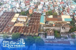Toàn cảnh nhà máy của Formach sẽ giải tỏa để làm dự án bất động sản gần Khu đô thị thể thao Olympic