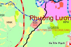Bản đồ quy hoạch sử dụng đất phường Lương Văn Tri, tỉnh Lạng Sơn