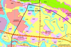 Bản đồ quy hoạch sử dụng đất xã Nam An Phụ, TP Hải Phòng