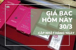 Giá bạc hôm nay 30/3 giảm nhẹ, bạc Phú Quý lùi sâu nhưng vẫn trụ vững mốc 71 triệu đồng/kg.