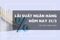 Lãi suất ngân hàng hôm nay 31/3, VPBank bất ngờ tăng giảm trái chiều, Agribank và VietinBank vẫn đứng yên