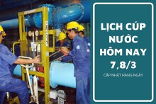 Lịch cúp nước TP HCM ngày 7/3 và ngày 8/3 ngưng cấp nước tại nhiều phường trung tâm và ngoại thành vào cuối tuần