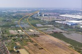 Đường kết nối sân bay Gia Bình vướng mặt bằng ở Bắc Ninh