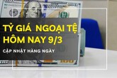 Tỷ giá ngoại tệ hôm nay 9/3 biến động trái chiều, USD tiếp tục tăng mạnh chiều mua
