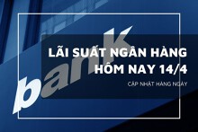 Lãi suất ngân hàng hôm nay 14/4, Vietcombank xóa bỏ cách biệt với Agribank, BIDV và VietinBank