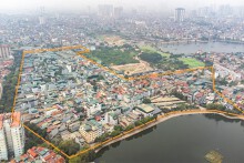 Giá đất khu dân cư dọc Vành đai 2,5 đến đầm Sòi