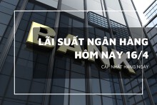 Lãi suất ngân hàng hôm nay 16/4, Agribank, Vietcombank, VietinBank và BIDV giữ nguyên mức cao nhất 6%/năm