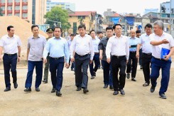 Bí thư Hà Nội chốt tiến độ vành đai 1, yêu cầu xong dự án chống ngập trước 30/4