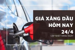 Giá xăng dầu hôm nay 24/4: Tăng thêm 1%, Mỹ nới lỏng luật vận tải biển để hạ nhiệt giá xăng dầu