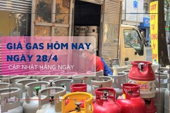 Giá gas hôm nay 28/4 giá gas Petrolimex, PV GAS, Pacific Petro tiếp đà đi ngang