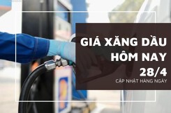 Giá xăng dầu hôm nay 28/4: Bật tăng mạnh khi đàm phán Mỹ - Iran bế tắc và eo biển Hormuz bị đình trệ