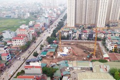 Hình ảnh nhà ở xã hội đang xây cách Cầu Giấy 12 km, giá dự kiến 29 triệu đồng/m2