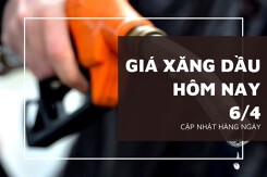 Giá xăng dầu hôm nay 6/4: Tiếp đà tăng vọt khi xung đột Mỹ - Iran làm tê liệt nguồn cung