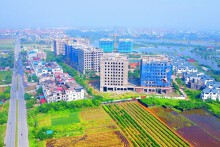 Hà Nội đấu giá 22 thửa đất ở tại xã Nội Bài, khởi điểm 19 triệu đồng/m2