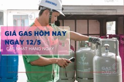 Giá gas hôm nay 12/5 giá đổi bình gas 12kg hôm nay bình ổn trên thị trường cả nước