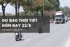 Dự báo thời tiết hôm nay 22/5, Hà Nội và Bắc Bộ nắng nóng, Trung Bộ có nơi trên 37 độ, chiều tối mưa dông