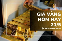 Giá vàng hôm nay 21/5: Vàng SJC và vàng nhẫn tăng mạnh sau cú giảm sâu