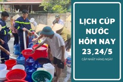 Lịch cúp nước TP HCM ngày 23/5 và ngày 24/5 ngưng cấp nước tại nhiều phường trung tâm và ngoại thành vào cuối tuần