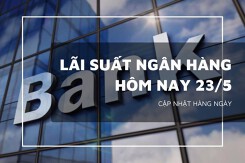 Lãi suất ngân hàng ngày 23/5, Agribank, Vietcombank, BIDV và VietinBank cùng duy trì ổn định