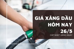 Giá xăng dầu hôm nay 26/5: Tăng trở lại vì căng thẳng Mỹ - Iran chưa hạ nhiệt