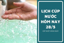 Lịch cúp nước TP HCM ngày 28/5 và sáng ngày 29/5 cập nhật các tuyến đường, khu phố, hẻm tiếp tục cúp nước từ đêm đến rạng sáng