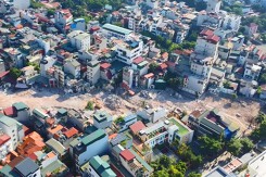 Hình ảnh đã phá dỡ thông Vành đai 2,5 từ Ngụy Như Kon Tum đến Nguyễn Trãi