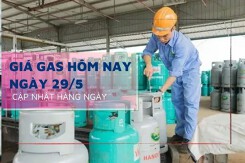 Giá gas hôm nay 29/5 so sánh giá bình gas 12kg hôm nay giữa các thương hiệu