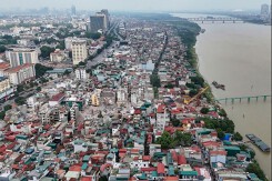 Hà Nội dự kiến quy hoạch lại toàn bộ khu dân cư ngoài đê sông Hồng