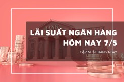 Lãi suất ngân hàng ngày 7/5, các ‘ông lớn’ và khối TMCP đồng loạt giữ thế ổn định