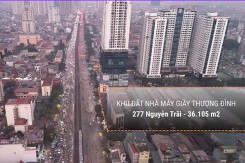 Giầy Thượng Đình sẽ xây khu căn hộ 40 tầng trên 'đất vàng' đường Nguyễn Trãi