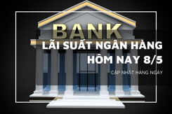 Lãi suất ngân hàng ngày 8/5, VietinBank, Vietcombank, Agribank, BIDV đang trả lãi bao nhiêu?