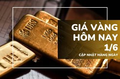 Giá vàng hôm nay 1/6: Vàng SJC, nhẫn trơn ổn định quanh 159 triệu đồng/lượng