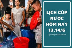 Lịch cúp nước TP HCM ngày 13/6 và ngày 14/6 cúp nước kéo dài nhiều khung giờ tại các phường, xã