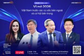 Phiên 1 VIF 2026 Summer Summit: 'Vĩ mô 2026 - Việt Nam trước các cú sốc bên ngoài và cơ hội bên trong'